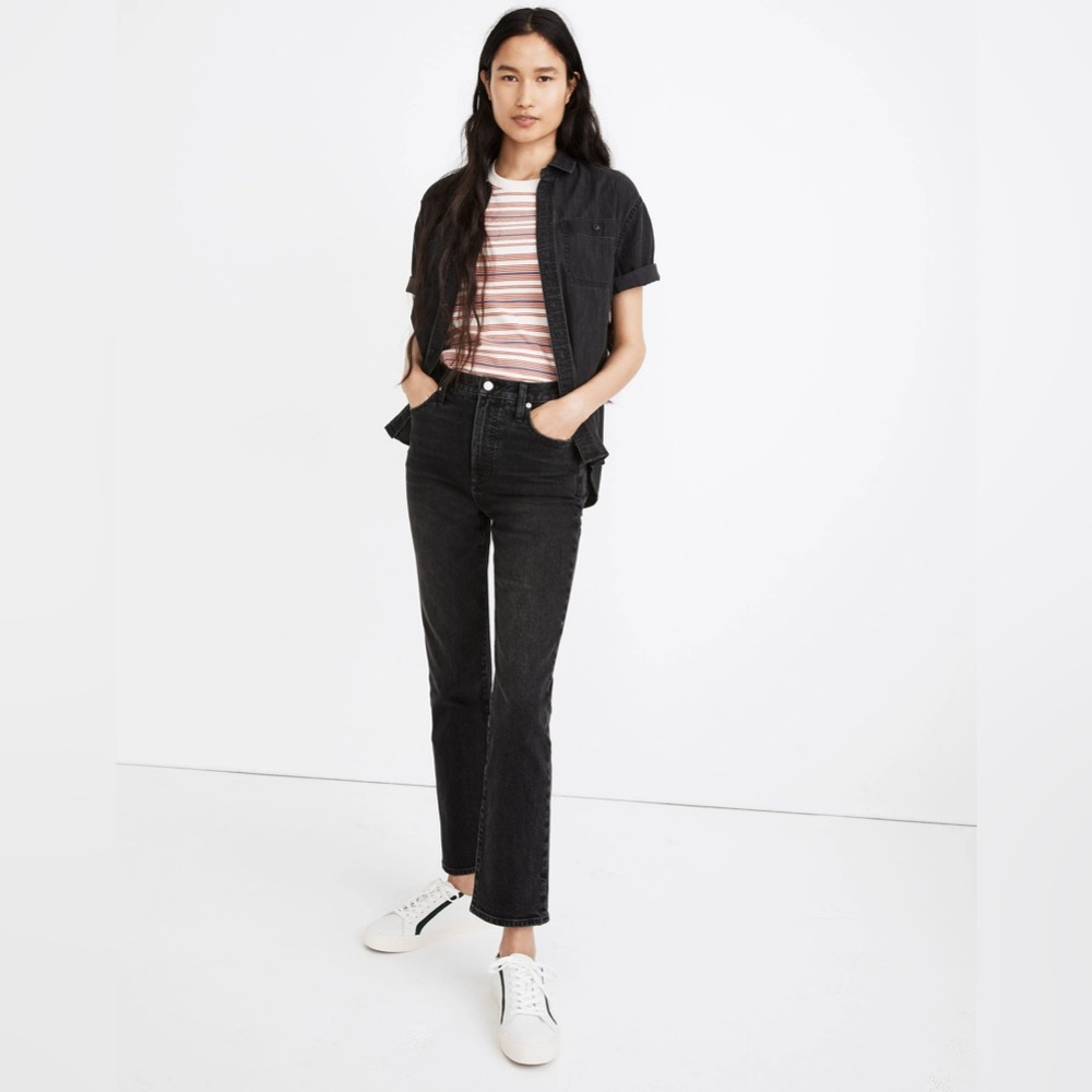 NWT Madewell Slim Demi-Boot Jeans